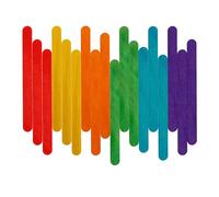 200pcs Natural Wood Craft Sticks - 4.5" Lollipop & Popsicle Sticks for DIY Crafts, Cake Pops, Modeling. Smooth Balsa Wood Sticks, Ideal for Kids Crafts & Ice Cream Making