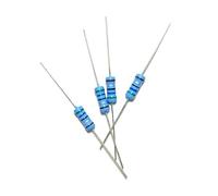 200pcs/PACK Metal Film Resistor 1 Watt 100 120 150 180 200 220 240 270 300 330 360 390 430 470 510 560 620 680 820 910 K R Ohm NWPNLXEA(100K Ohm 1W (200pcs))