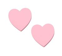 200pcs Pink Heart Sticky Notes, Cute Heart Sticky Notes Heartshaped Paper Note Mini Loveheart Note Blank Paper Markers Index Stickers Valentines Stationery Pink Office Accessories (7x7cm/2.8x2.8in)