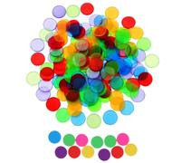 200pcs Plastic Bingo Chips 19mm round Counting for Learning