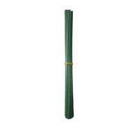 200pcs Plastic-clad Iron Flower Stem For Artificial Hydrangea Rose Head Stick Rod Wedding Home Decor Accessory for Flower Craft(30cm)