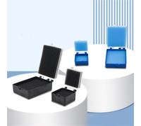 200Pcs Plastic Denture Storage Box For False Teeth Braces Retainer Case