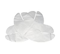 200pcs Plastic Neck Mask Transparent Disposable Neck Sheet Beauty DIY Moisturizing Locking Film for Beauty Spa