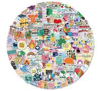 200PCS Positive Inspirational Words Stickers, Vision Board Motivational Quote Stickers Packs for Teens Adults Teachers Planners, Vinyl Trendy Decals for Scrapbook, Water Bottle, Laptop