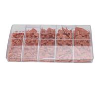 200pcs Practice Nail Tip for False Hand, ABS Nail Art Training Tips, DIY Fake Nail Tip Set for Beginners, Nail Salon Practice Tool with Secure Fit, Reusable Nail Tip Kit for (Brown)