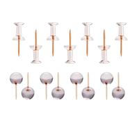 200PCS Push Pins Tacks, Plastic Head Drawing Poster Tack Needle, Thumbtacks For Cork Board Bulletin Boards For School, Office, Cork Board (A+C)