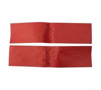 200pcs Red Insulator Paper Rings Hollow Gaskets For Cylindrical Cells 17mm Outer Diameter To Prevent Short Circuits And For Ensure Safety In Power Tools