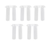 200pcs Rimless Frames Sleeves, 5 Types Rimless Glasses Accessories for Rimless Glasses Fixing Accessories Tools