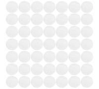 200Pcs round Cotton Filter Pads, White Disposable Replacement Core