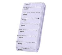 200Pcs School Name Label Tapes Sew in Name Tapes Tags Woven Clothing Name Labels for School Children Care Homes Day Care Nursery