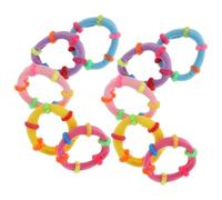 200pcs Seamless Hair Ties Small Polyester Ponytail Holders | High Elasticity, Not Easy to Deform, Supple to Use, Multi-functional Use, Daily Hairstyles and Bracelets
