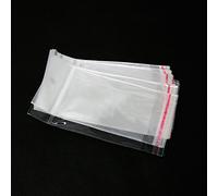 200Pcs Self Sealing Bag with Hang Hole Resealable Poly Pouch Storage OPP Bag Clear Plastic Hanging Bag for Packaging Jewelry, Sweetest Earrings (12cm x 8cm- 4.72in x 3.14in)
