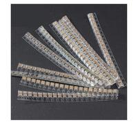 200PCS/Set 10 Kinds 1210 Electronic Capacitor set, 0.1UF ~ 100UF 1210 SMD Assorted Set 0.1UF 0.47UF 0.68UF 1UF Set of capacitors YYVFLAUX