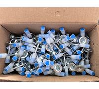 200Pcs/set 25/37/42m Round Nails Manual Fire Round Nail Gun Fixed Pegs Ceiling Artifact Diameter 7.3mm For Mini Ceiling tool (Color : 200 PCS 42MM)