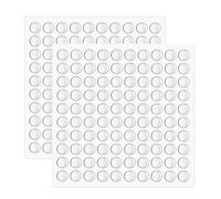 200pcs Silicone Bumpers Adhesive Buffer Pads Cupboard Door Stops, Transparent Silicone Pads, Vibration And Noise Reduction(10x3mm)