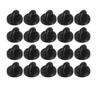200pcs Simple Pin Backs Rubber Lapel Pin Backs Uniform Badge