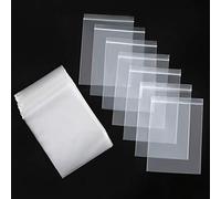 200Pcs Small Zip Plastic Bags, 3.5 x 5 Inches Resealable Self Sealing Zipper Clear Plastic Bags for Jewelry, Cookie, Candy, Birthday Party