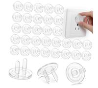 200Pcs Socket Guard Plug Covers Replacement Safe for Home and Use for Electrical Power Outlets