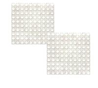 200PCS Soft Cabinet Door Bumper Pads,Sound Dampening Cabinet Door Bumpers,Cabinet Bumpers Clear Rubber Bumpers Self Adhesive,for Chopping Boards,Electronics,Glass,Crafts