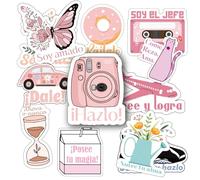 200pcs Spanish Inspirational Stickers for Teens Adults Kids Teachers | Spanish Boho Quotes Decal | Positive Motivational Sayings for Planner,Journaling Scrapbook,Water Bottles, Laptop