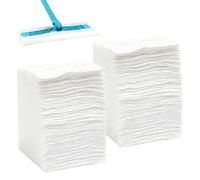 200Pcs Speed Mop Refill, Disposable Antibacterial Cleaning Dry Sweeping Cloths Pads | Dust Magnet Dry Wet Floor Wipes for Flash Speed Mop | Multi-Surface Kitchen Home