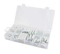200Pcs Springs Assorted Set, 20 Kinds Tension Springs, with Small Compression and Extension Springs Set Box of Assorted Compression Springs Assortment Kit