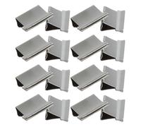 200pcs Stainless Steel Loose Leaf Paper Clip Refills | Micro Spring Design, Flat Binder Clips for Receipts, Documents, Meeting Handouts, Office Use, Silver