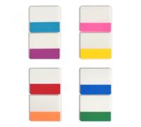 200Pcs Sticky Index Tabs, Repositionable Page Markers, 8 Colours Sticky Tabs for Notebooks, Writable and Repositionable File Tabs Flags, Sticky Tabs for Folder Indexing, Binders, Annotating Books