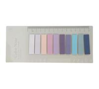 200pcs Sticky Sentence Markers Pet Index Tabs 200 Sheets Set
