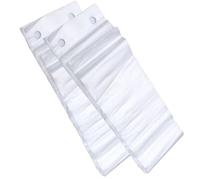 200pcs Thickened Automatic Wet Umbrella Covers 13x72cm Plastic One-Time Use Umbrella Bags for Hotels and Restaurants Drip-Proof Long Handle Protection