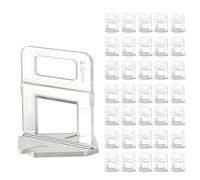 200PCS Tile Leveling System, 3mm Tile Spacers Leveling Clips, Tile Spacers Only, Tile Leveler Spacers, Tile Installation Tool for Stone and Floors(200PCS 3MM Tile Spacers)