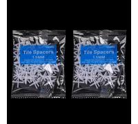 200PCS Tile Spacer Cross Tiles Leveling Clips for Floor and Wall Installation Construction Tool to Maintain Consistent Spacing Between Tiles (1.5mm)