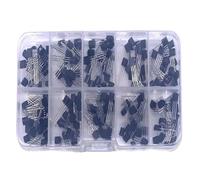 200PCS TO-92 Series Transistor Set 20pcs of each of 10 sizes BC327 BC337 BC517 BC547 BC548 BC549 BC550 BC556 BC557 BC558(24Values-480pcs)