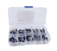 200PCS Transistor BC327 BC337 2N2222 2N2907 2N3904 2N3906 S8050 S8550 A1015 C1815 10 Values Triode Transistors kit TO-92