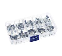 200pcs Transistor TO-92 Kit Including 10Values (BC337 BC327 2N2222 2N2907 2N3904 2N3906 S8050 S8550 A1015 C1815) Each 20 Transistor Assortment Kit