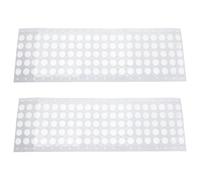 200pcs Universal Kazoo Flute Diaphragms White Abs Accessories | Easy to Install, Replace Old or Broken Parts, Easy to Remove, 200pcs Pack for Friends and Family