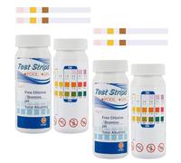 200PCS Water Test Strips 3 in 1 Hot Tub Test Strips PH Tester Paper for Swimming Pool Pond Fish Tank Test Strips Water Test Accurate Free Chlorine Alkalinity Bromine and PH Testing