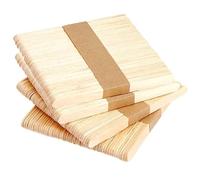200PCS Wax Stick for Hair Removal, 5.9 Inch Wooden Disposable Waxing Sticks, Wax Applicator for Body Hair Removal, Tongue Depressors, Popsicle Waxing Sticks