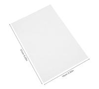 200pcs White Copy Paper 21x14cm Floral Wrapping Sheet