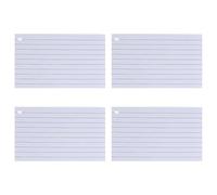 200Pieces Colored Notecards with Metal Binder Rings 3x5Inch Lined Study Card Note Cards Pocket Notepads for NoteTaking Flashcards for Professional