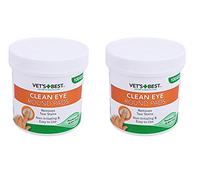 200PK Dog Puppy Pet Eye Cleaning Round Pads Wipes Tear Stain Remover