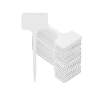 200PS T-Shaped Plant Labels Tall Writable Waterproof Garden Tags for Vegetables Flowers