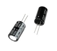 200v220UF 18x30mm Aluminum Electrolytic Capacitors 200v 220uf 200wv 200vdc 220mf 220MFD 22uf 33uf 47uf 68uf 330uf 5/10Pcs(200v33uf 10x17 10pcs)