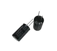 200V330uf 18x35mm aluminum electrolytic capacitor 330uf 200v 200v330mf 330mf200v 200v330mfd 200Vdc 200wv 200v 330uf 22uf 33uf EKFBQBGW(200v33uf10x17 10pcs)