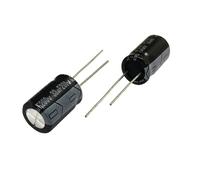 200V33uf 10x17mm Aluminum Electrolytic Capacitor 33uf 200v 33mf 200wv 33MFD 200vdc 47uf 68uf 100uf 220uf 330uf 5/10Pcs(200v33uf 10x17 10pcs)