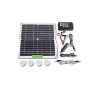 200W 12V Monocrystalline Solar Panel Kit, Portable & Lightweight, High Efficiency, Durable Eco-Friendly Energy, Outdoor Camping & Hiking, Complete Set Included