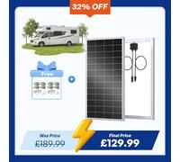 200W 16BB N-Type High Efficiency Monocrystalline Solar Panel - 200W / with Z Bracket