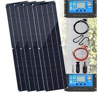 200W 400W 800W Flexible Solar Panel for RV, 12V Solar Power Panel Kit