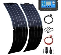 200W 400W 800W Ultra-Thin Solar Panel, 12V-24V PET Flexible Solar Panel Kit