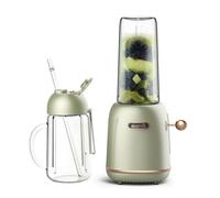 200W 500ml Portable Juicer Fruit Vegetable Mixer Soybean Ice Crusher 2 Cups